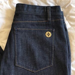 NWOT Women’s Tory Burch boot cut jeans 31x34